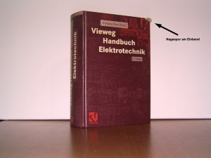 Biete: Buch Vieweg Handbuch Elektrotechnik, 2. Auflage, ISBN 3-528-14944-2